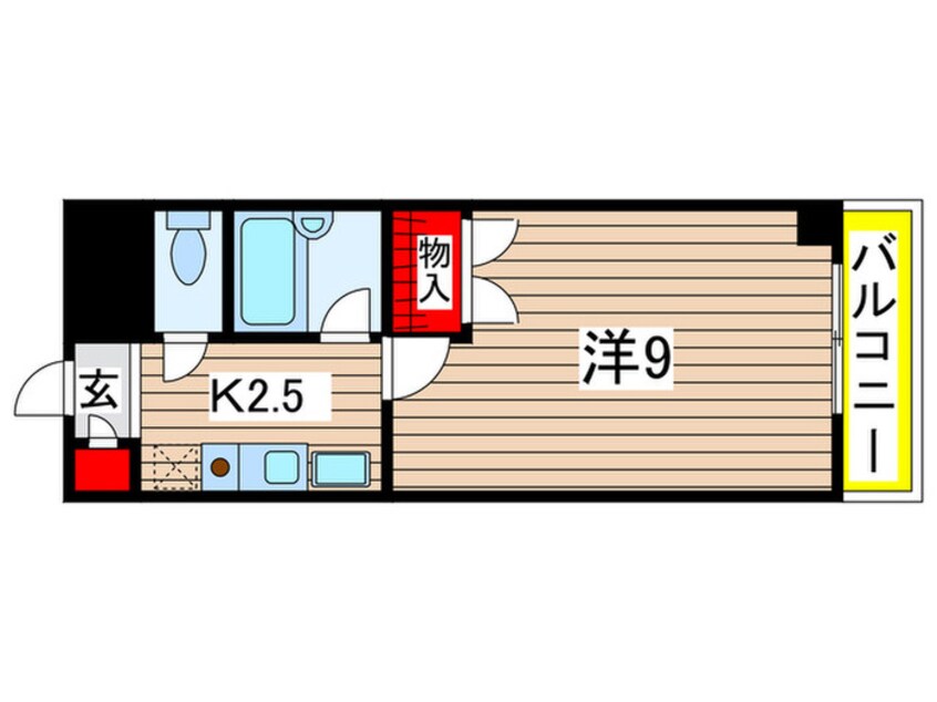 間取図 リブローネ南山