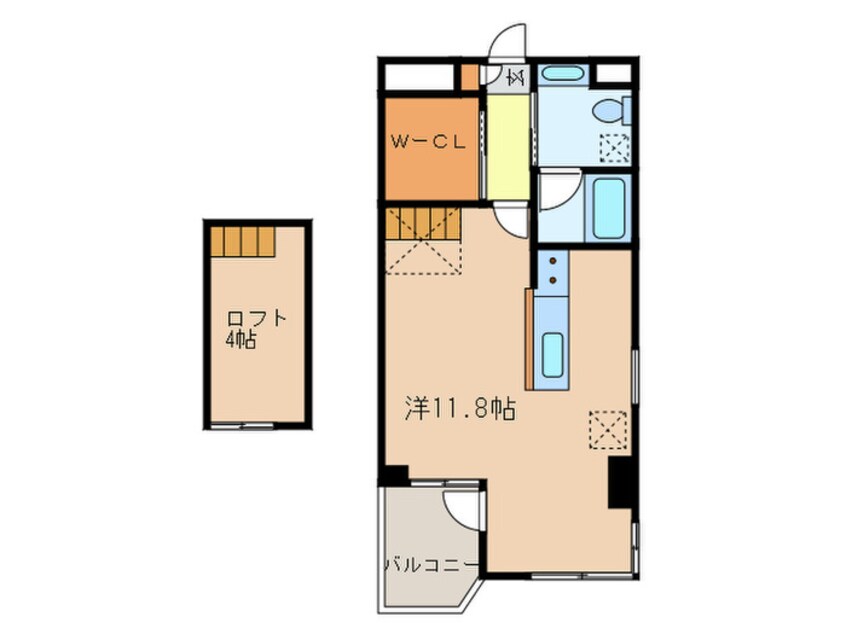 間取図 公主館COSMOS７７