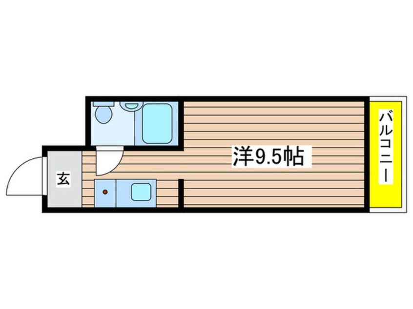 間取図 サンシャイン富士パートⅡ