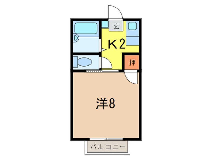 間取図 的場二番館