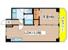 ハイライク栄ハイツ（803） 1LDKの間取り