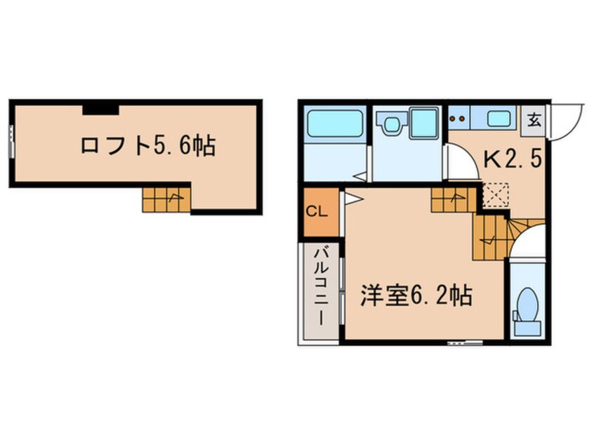 間取図 ソアレ大曽根