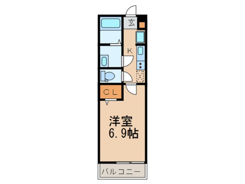 間取図 リブリ・覚王山Ⅰ