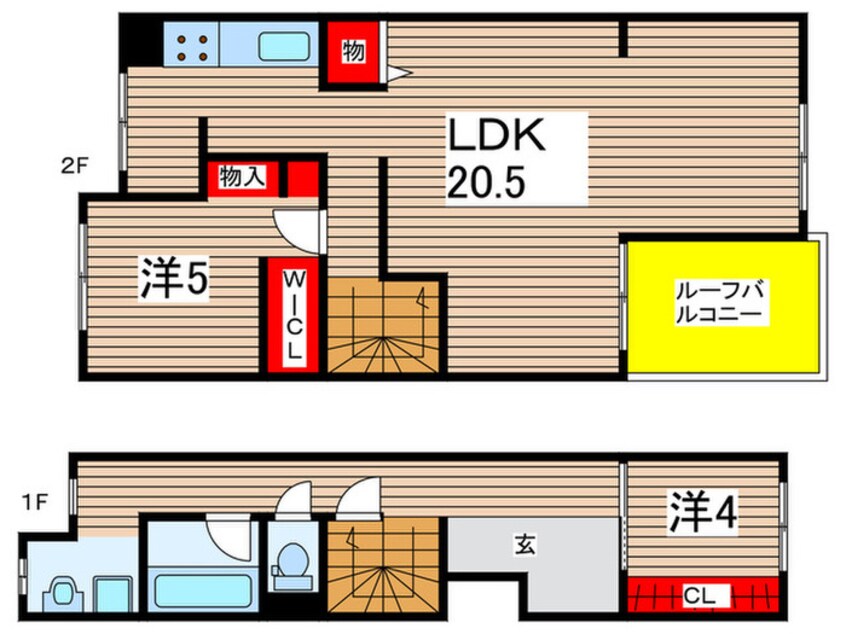 間取図 八事本町団地１号棟(207)