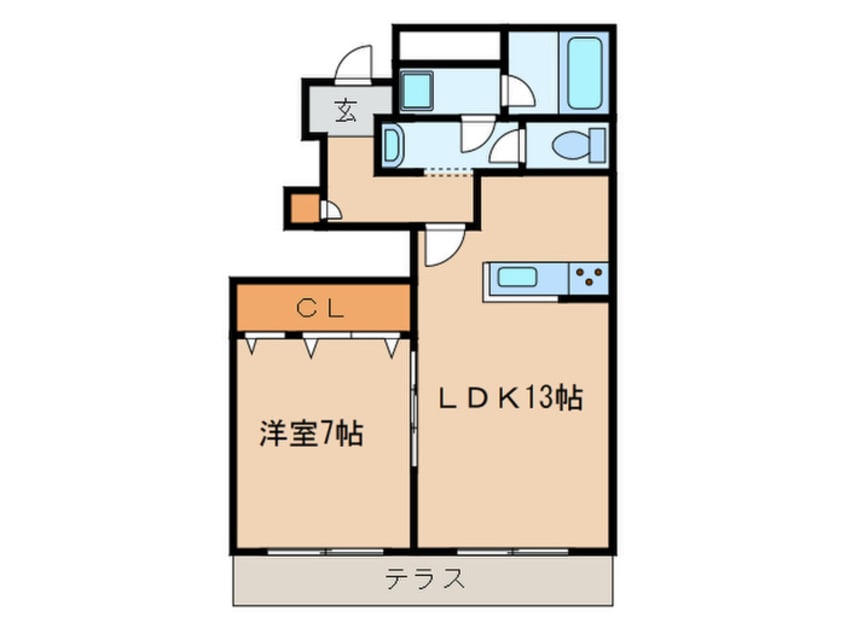 間取図 アスピリア　サミューゼ