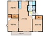 アメニティー住吉Ｅ 3LDKの間取り