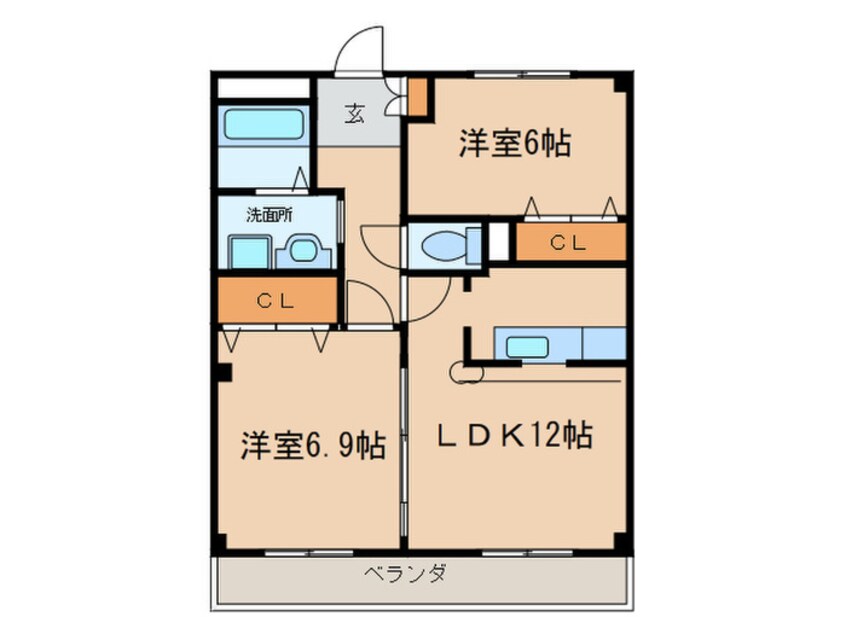 間取図 フォレスタ