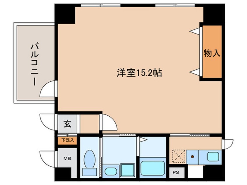 間取図 デリカ末盛