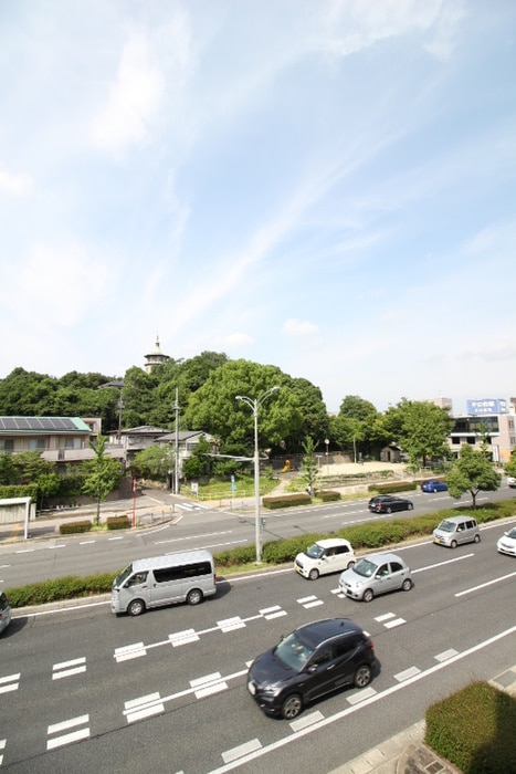 室内からの展望 デリカ末盛