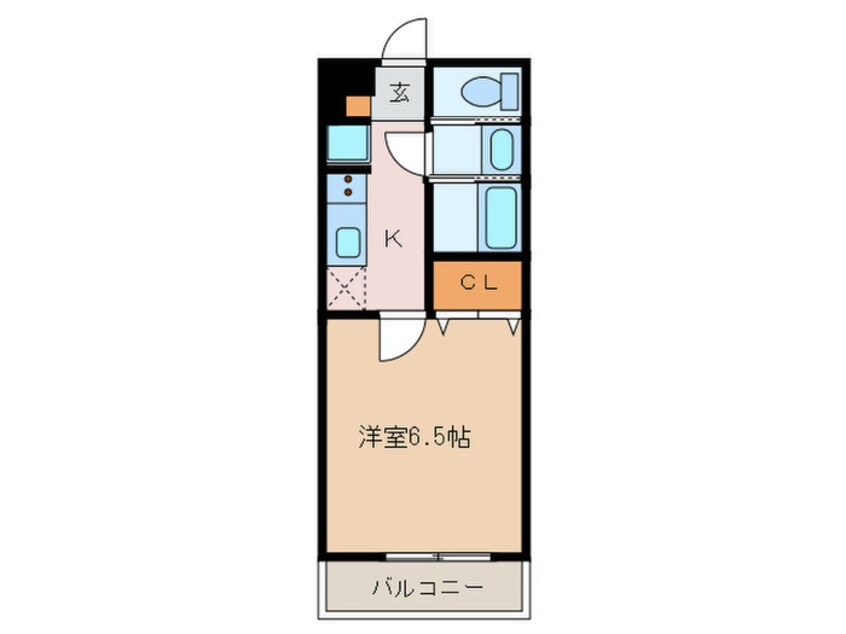 間取図 ラ　シャルール千成