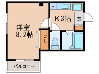 間取図 ベルメゾンヨネヅ