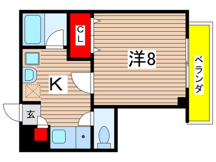 間取図 ア－バンコ－ト小松