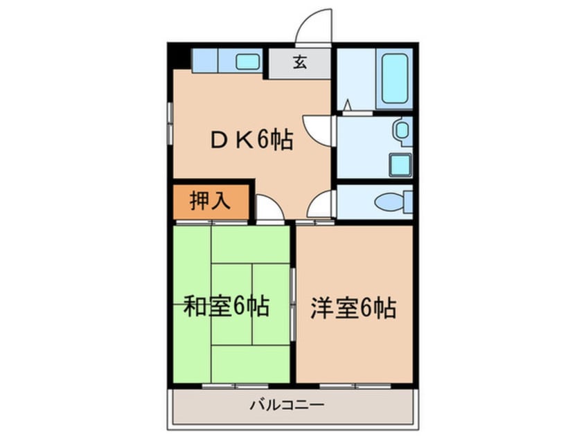 間取図 アーバニー　Ｏ春