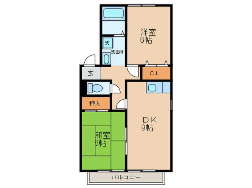 間取図 メゾンジェラール