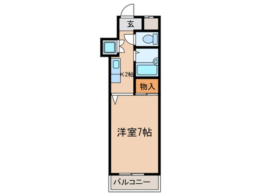 間取図 アーバンウエーブ白山