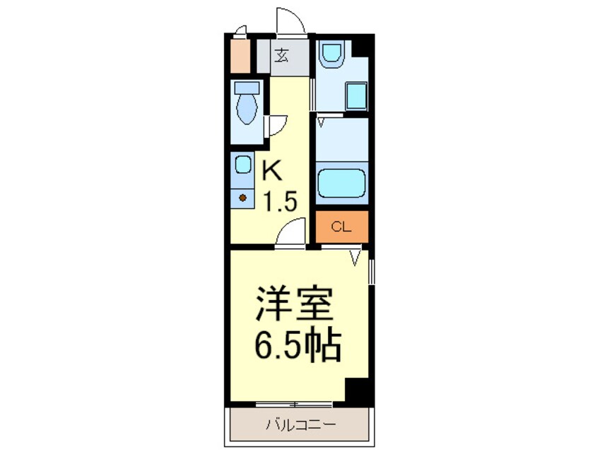 間取図 メゾンヴェール渡辺