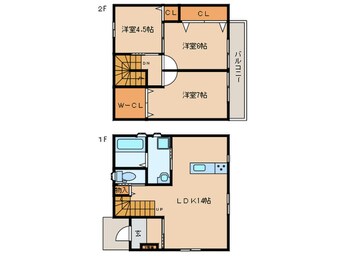 間取図 スターリースカイ C棟