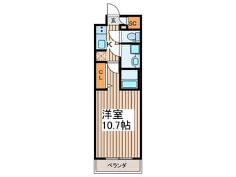 間取図 CRESTTAPP金山
