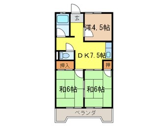 間取図 川北ビル