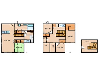 間取図 上野町1丁目戸建