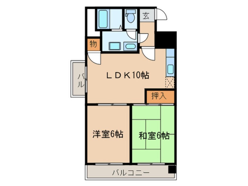 間取図 ＡＲＬＥＳ覚王山