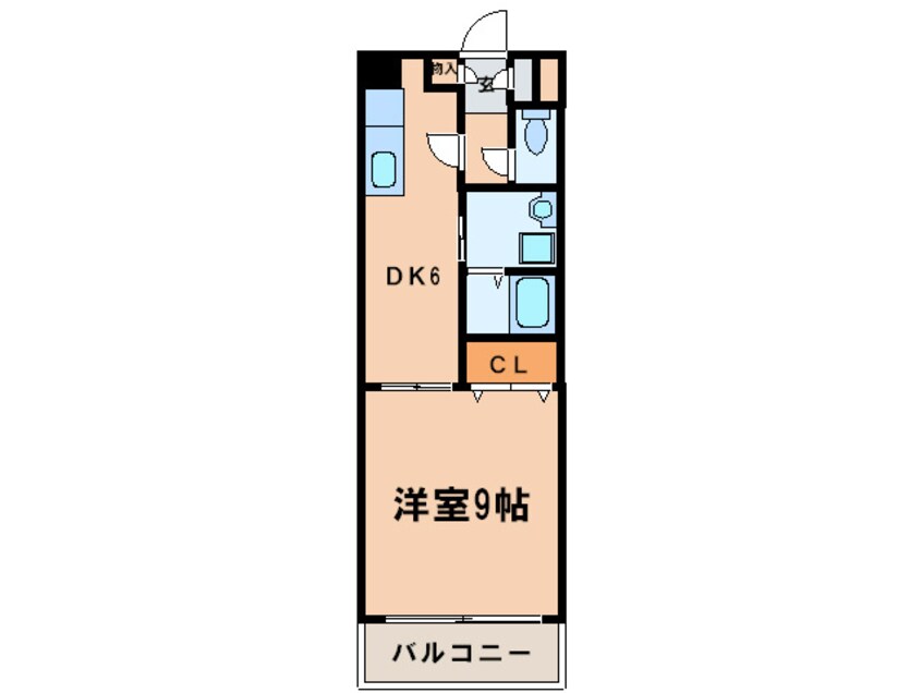 間取図 リオン高見