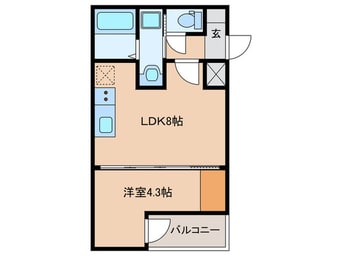 間取図 MOVE一宮WEST