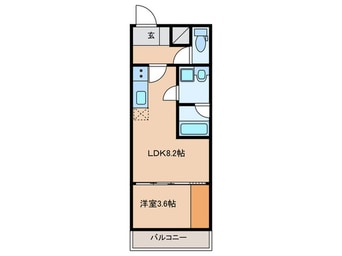 間取図 MOVE一宮WEST