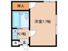 Ｌｉｖｅｘ赤見 1Kの間取り