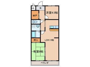 間取図 エトワール三郷.