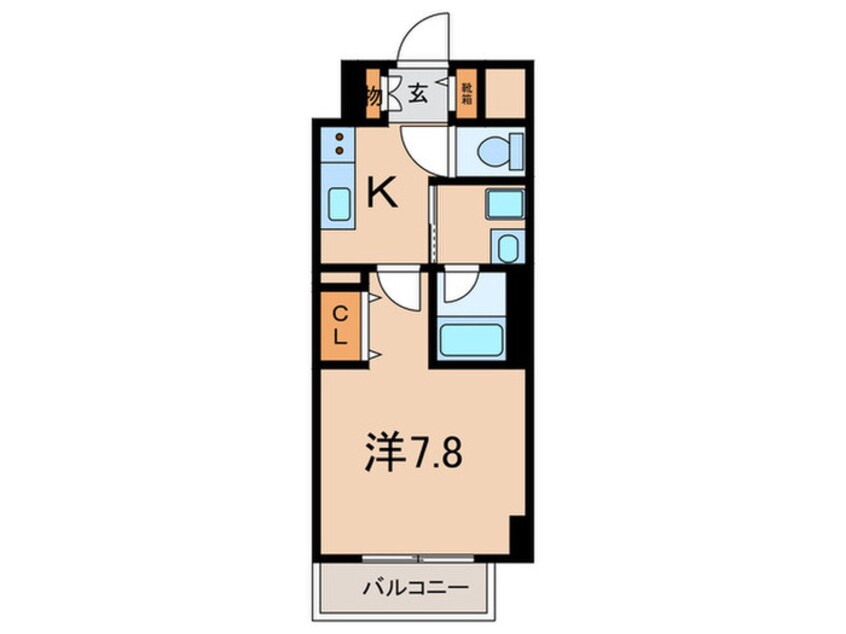 間取図 meLiV大曽根