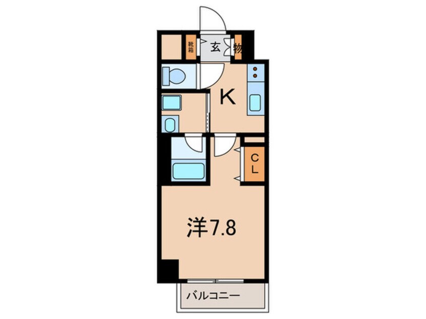 間取図 meLiV大曽根