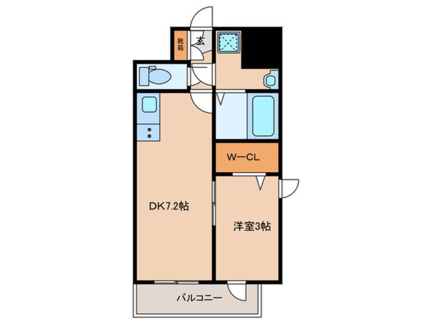 間取図 エスリード泉 外堀通