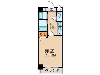 間取図 クレストステージ内山