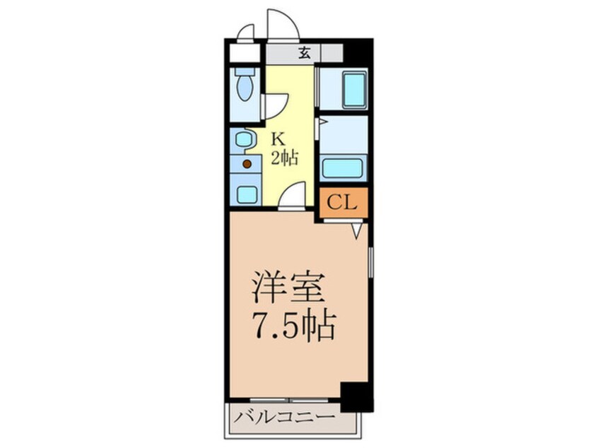 間取図 クレストステージ内山