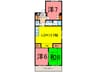 サンヒルズ極楽 3LDKの間取り