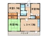 ファミーユ庄南 3LDKの間取り