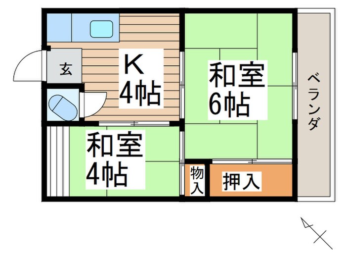 間取り図 葵荘