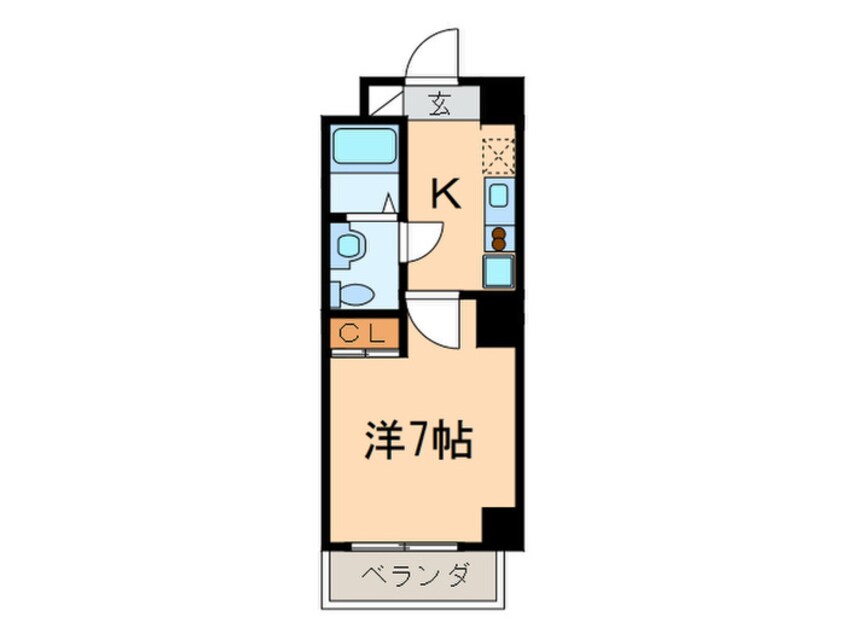 間取図 ＣＡＳＡ八番館