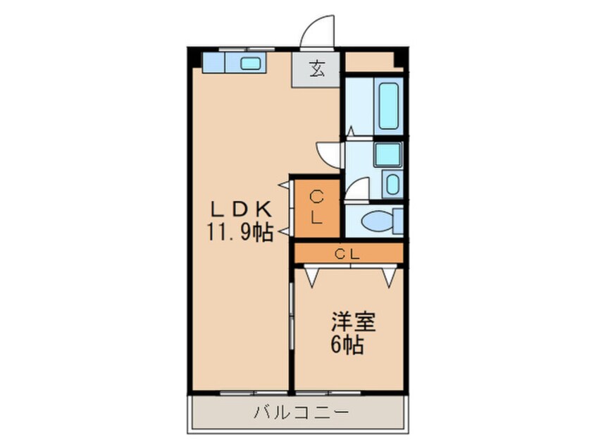 間取図 若葉ビル