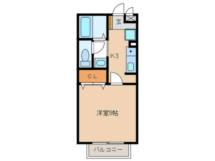 間取図 ハイム西五城