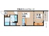 ソルビニャーレ 1LDKの間取り