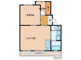 間取図 コ－ポのぐろ