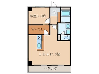 間取図 第５サンハイツ大森