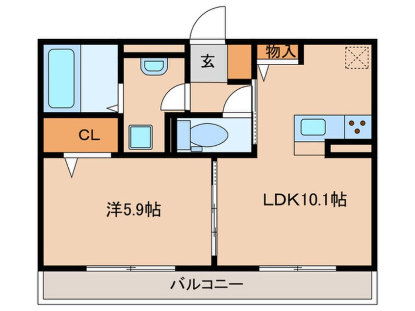 間取図 フェリーチェ