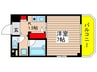 グランデ瓦町 1Kの間取り