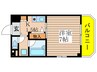 グランデ瓦町 1Kの間取り