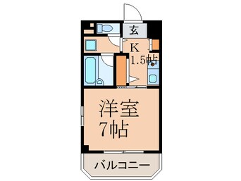 間取図 グランデ瓦町