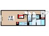 WELL　COURT　CHIYODA 1Rの間取り