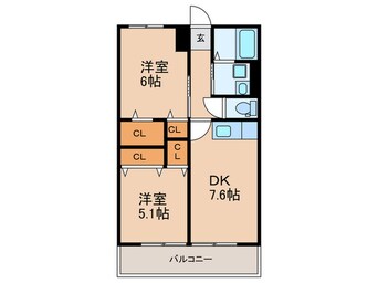 間取図 アマービレⅡ